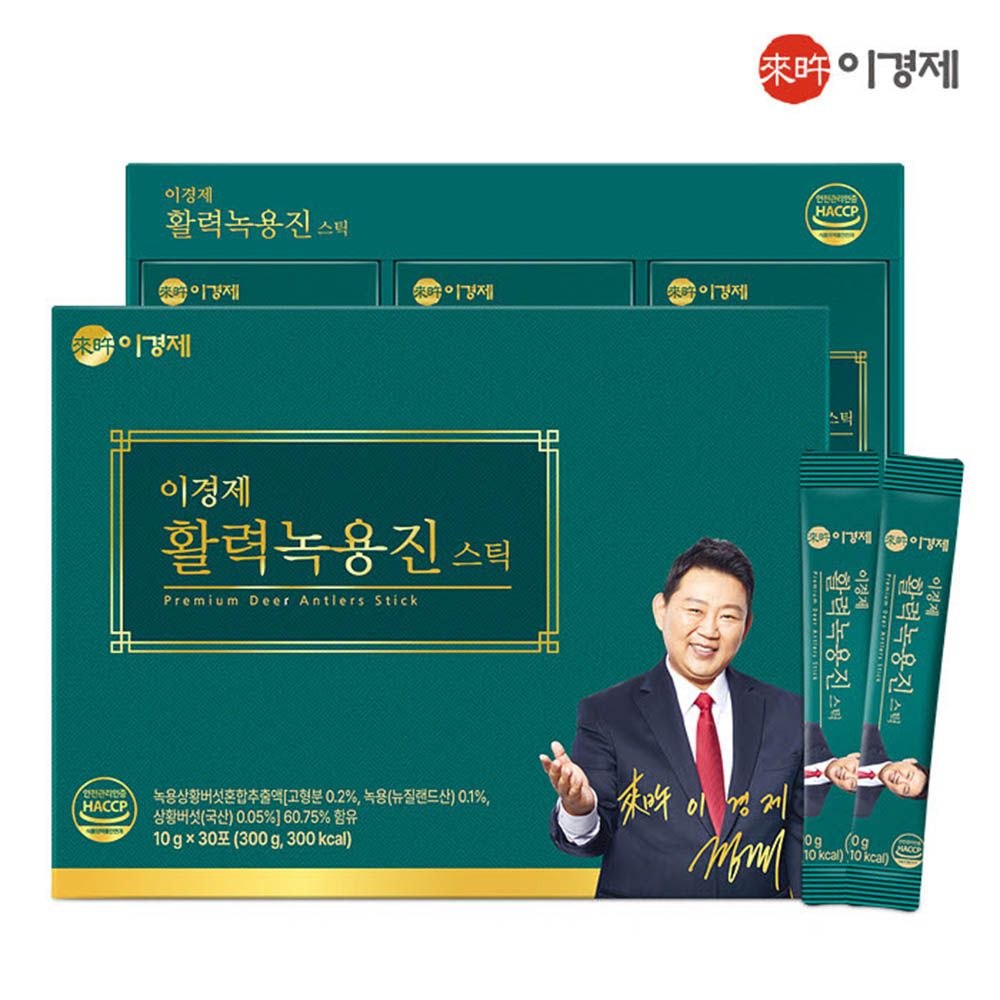 [Lee Gyeongje] Premium Deer antlers Sticks 10g x 30 ea _ Support Immunity Energy _ Made in Korea